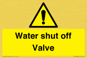 Water shut off Valve